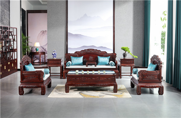红酸枝新古典家具
